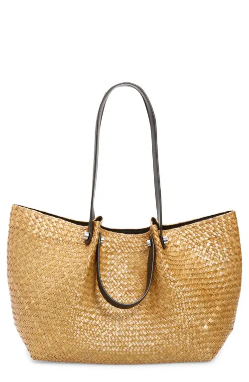 AllSaints Allington Straw Tote in Natural at Nordstrom | Nordstrom