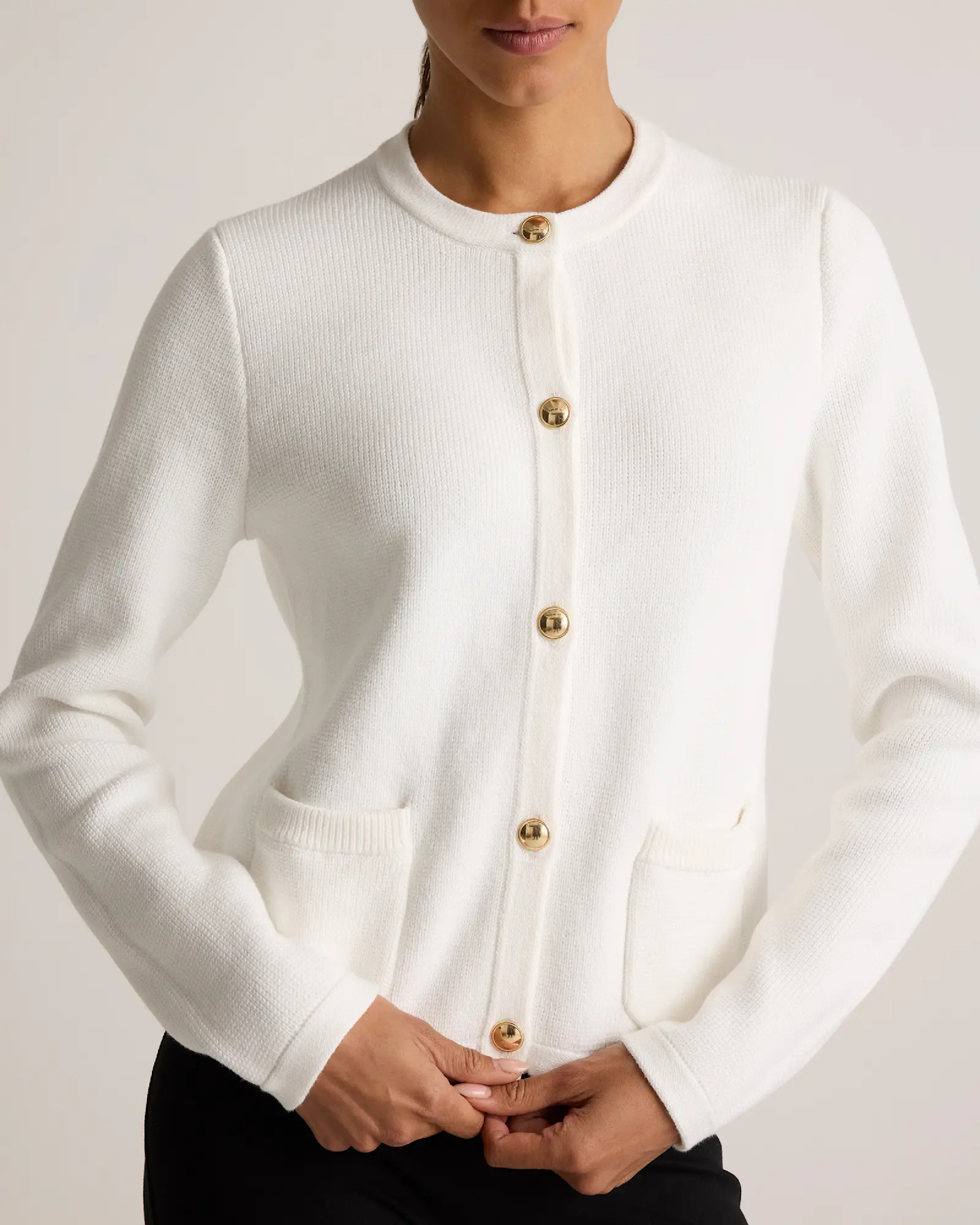 100% Organic Cotton Sweater Jacket | Quince