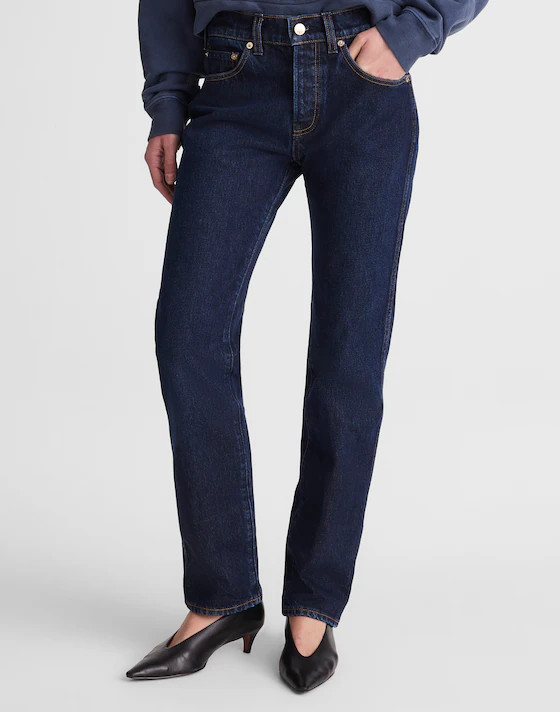 Madewell x Benjamin Talley Smith The Putney Mid-Rise Straight Jean | Madewell