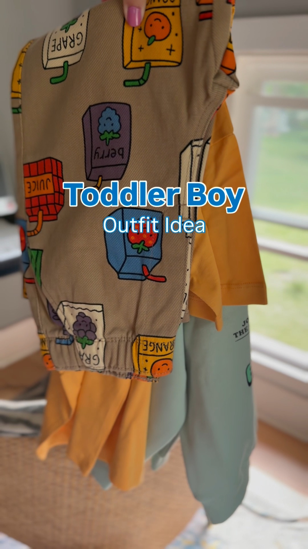 Toddler boy outfit inspo @Next US 😍🧃
I missed these pants the first time but saw a restock & grabbed them so fast! How cute are they!? 
I might do this for his first day of 4K outfit🥹
Currently the pants are sold out, not sure if they’ll restock 🙏 but hopefully they will!

#toddlerboyclothes #toddlerboyoutfits  #toddlerboystyle #toddlerboyfashion #colorfuloutfit #toddlerstyle #nextus #nextkidsclothes #juiceboxpants #cuteboyclothes

#LTKootd #LTKSeasonal #LTKKids