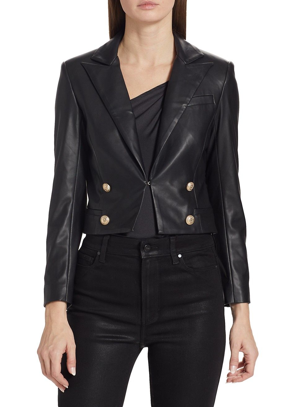 Penn Vegan Leather Blazer | Saks Fifth Avenue