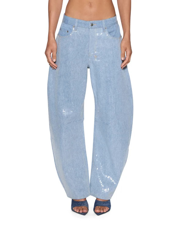 barrel jean sequin spirit spark | Ksubi (US)