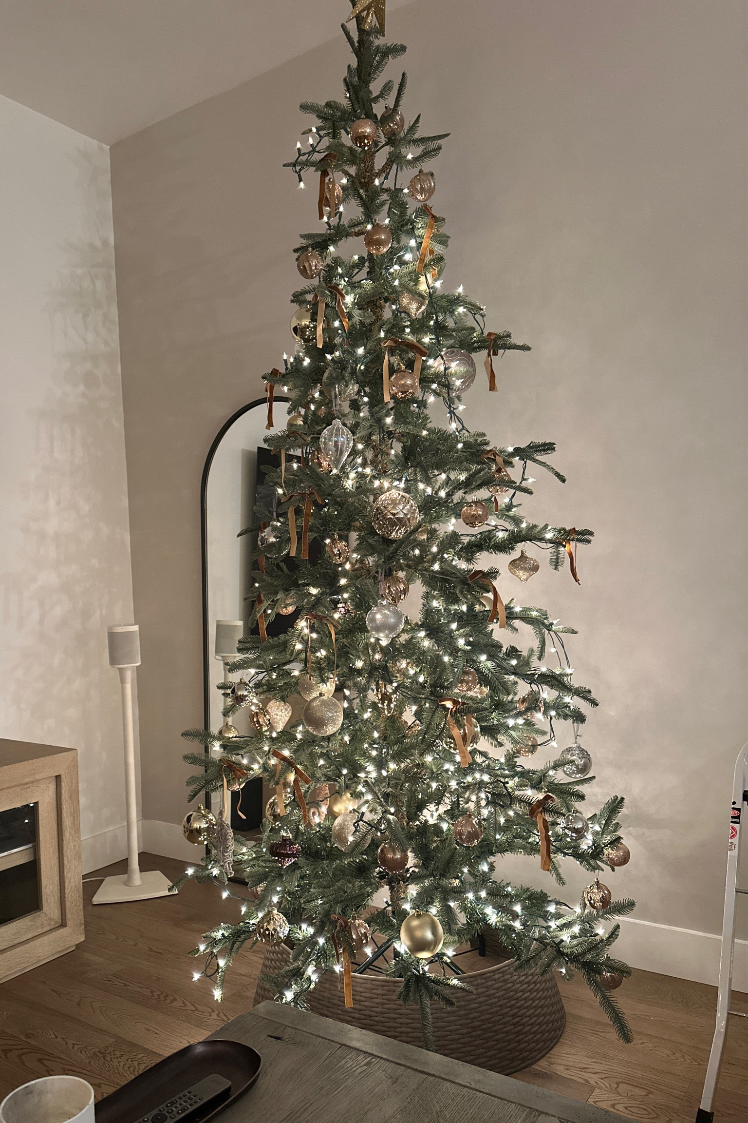 Our Christmas tree. 

#LTKhome #LTKSeasonal