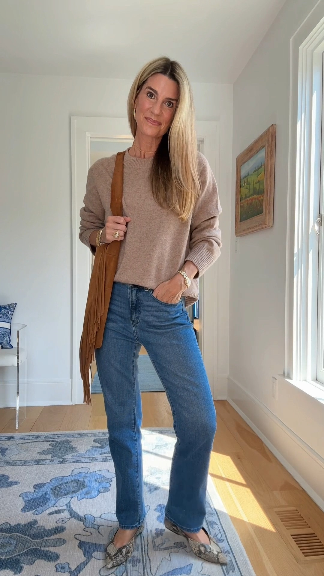 @Quince cashmere and denim for the unbeatable fall into winter combo.

#LTKgrwm #LTKootd