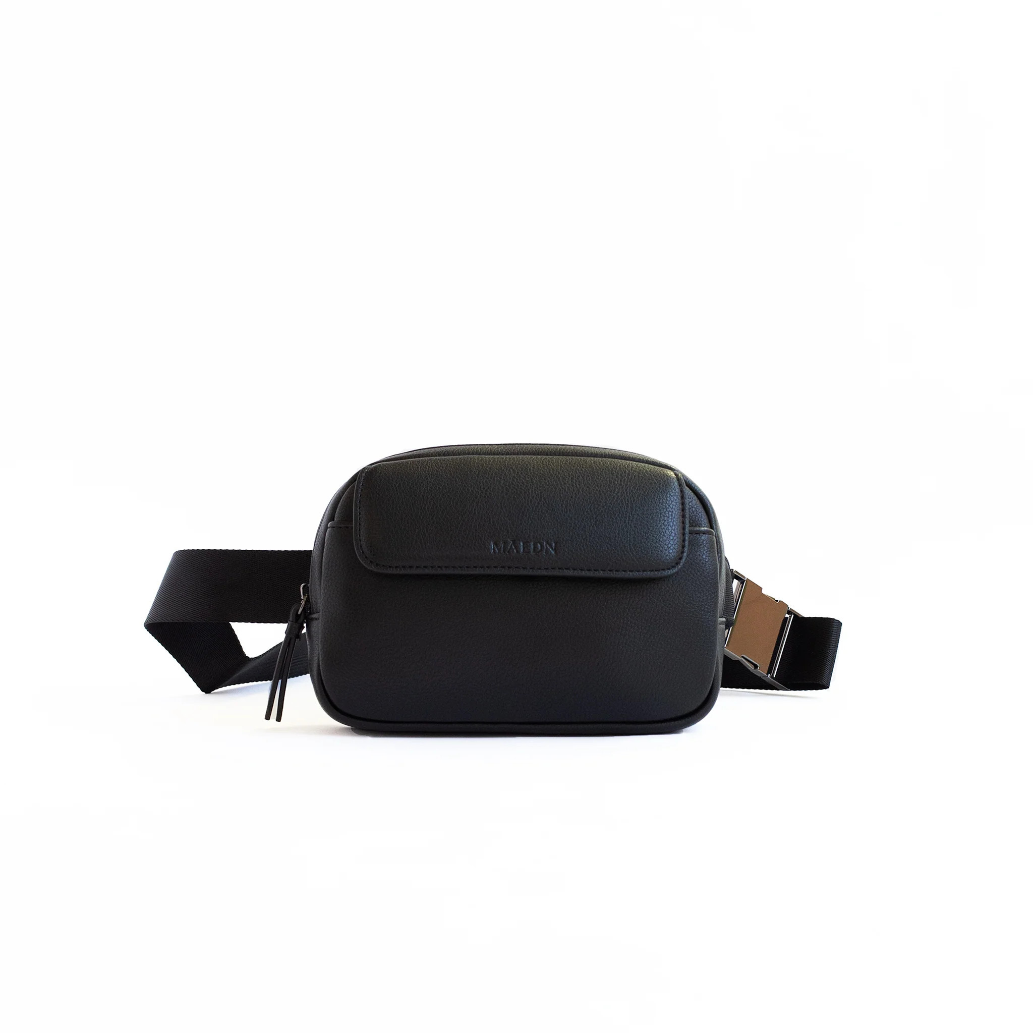 Black Anywhere Belt Bag | Maedn