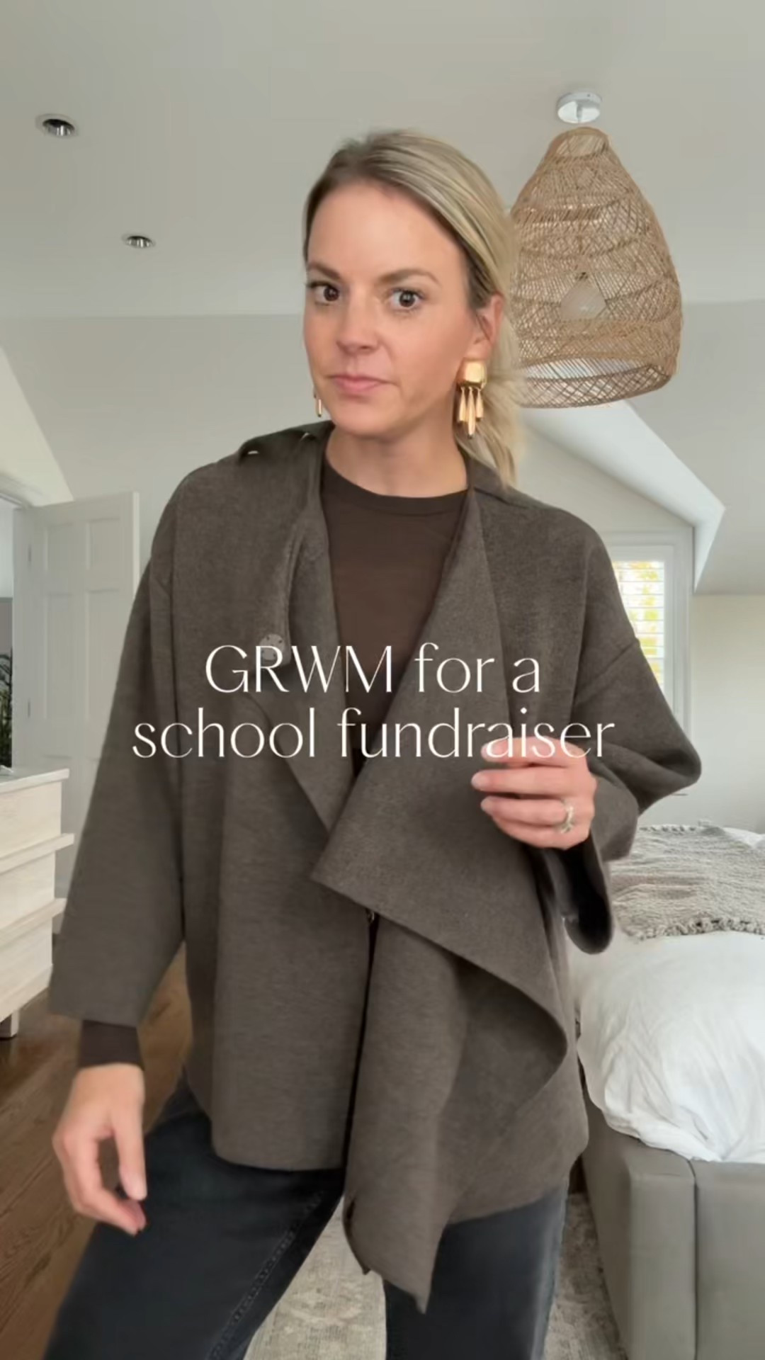 New Zara find! Cape top is super soft and dresses up outfit 
-small cape 
-small tee
-small bralette 
-26R jeans, tts, I’m 5’5
-boots, I’m a true 7.5 and ordered a 38

#LTKmomlife