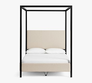 Atwell Metal Canopy Bed | Pottery Barn (US)