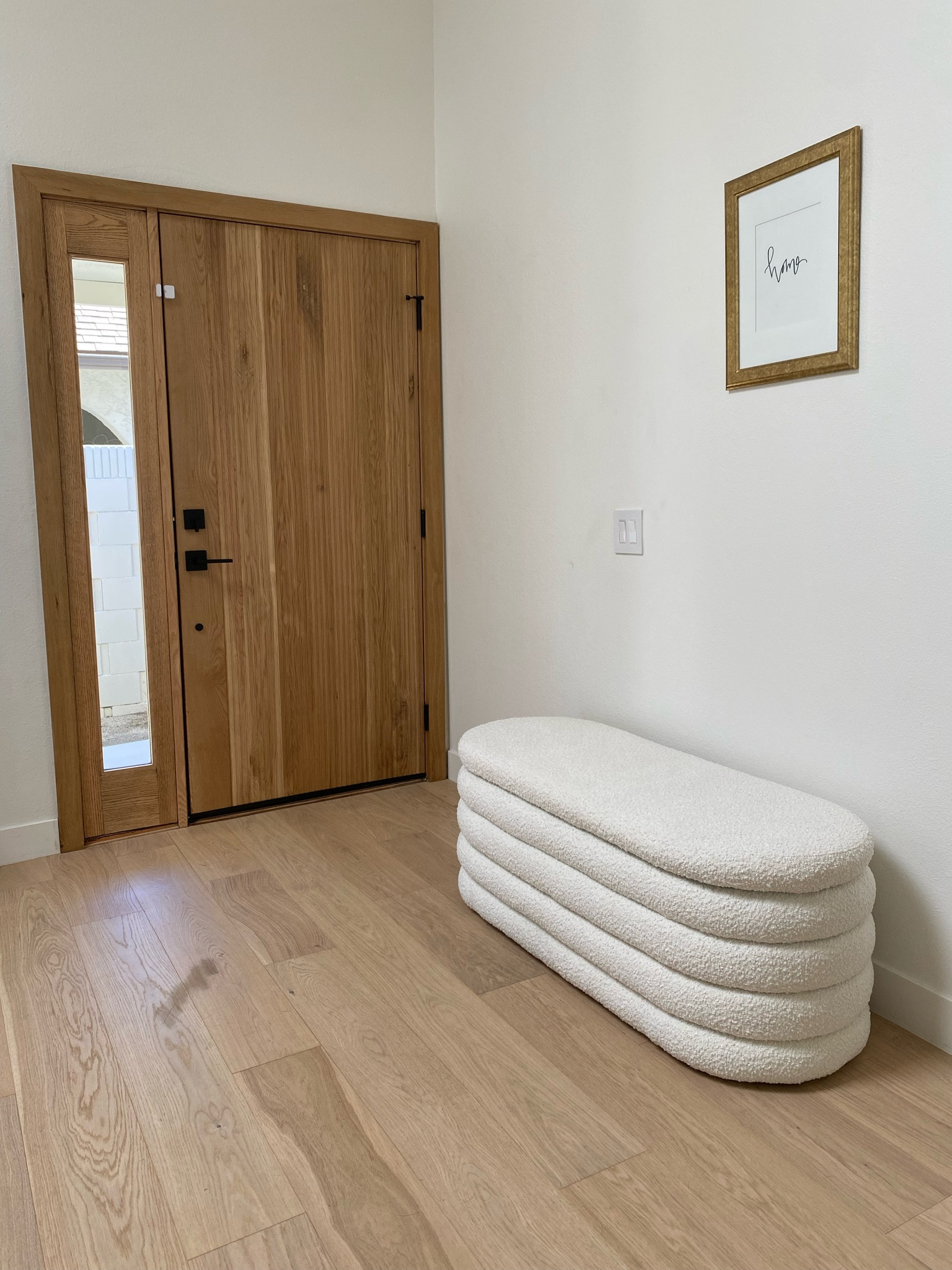 My gorgeous new boucle storage bench 

#LTKhome