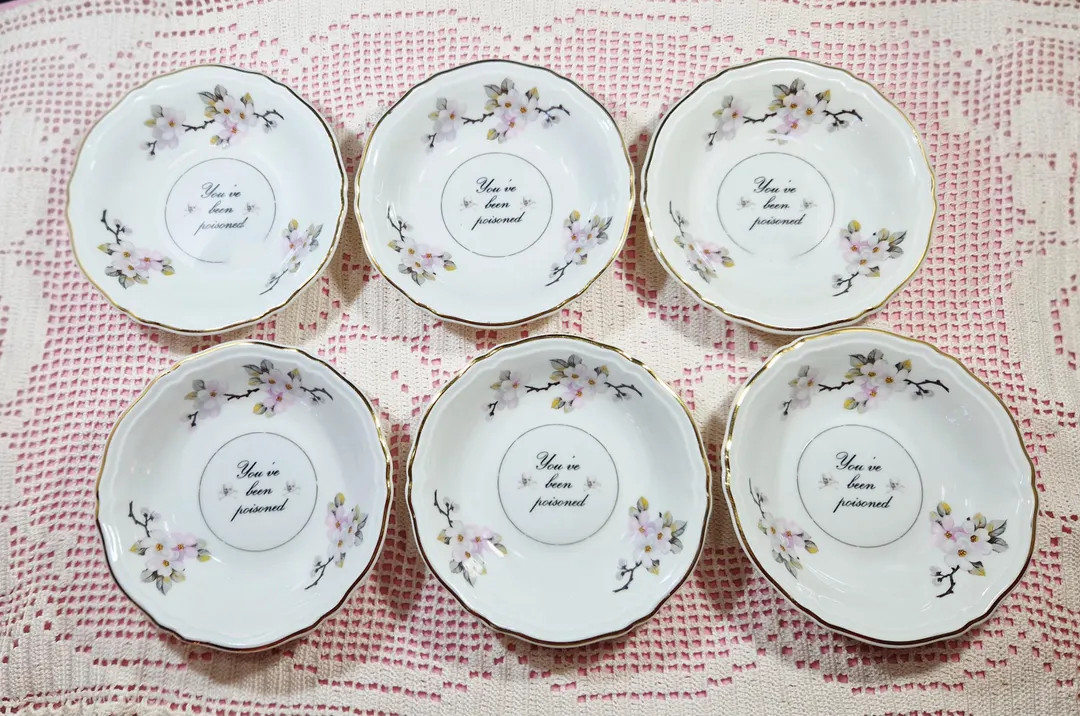 6 Vintage Small Bowls Ice Cream Fruit Salad You've Been Poisoned - Etsy | Etsy (US)