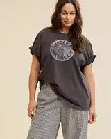 Aerie Oversized Crew Boyfriend T-Shirt | Aerie