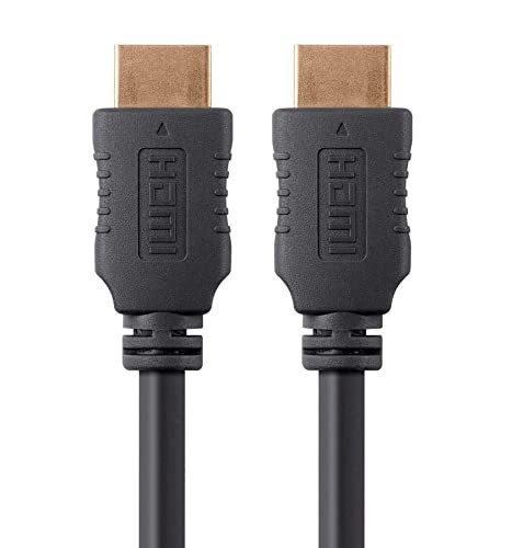 Monoprice 4K High Speed HDMI Cable - 4K60Hz, 18Gbps, HDR, 20ft, Black - 3 Pack | Amazon (US)