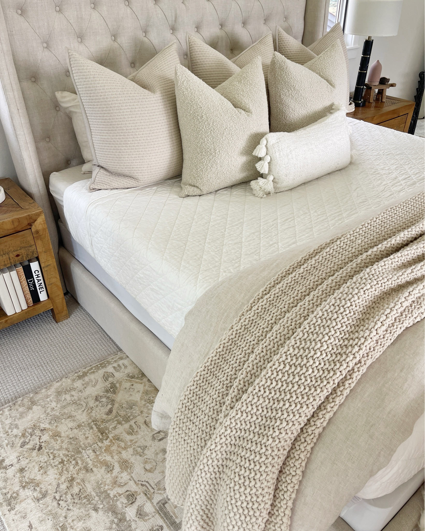 HOME \ new linen quilt find from
Amazon 😍🤍

Bedding
Bedroom
Decor
Pillows 

#LTKHome #LTKFindsUnder50