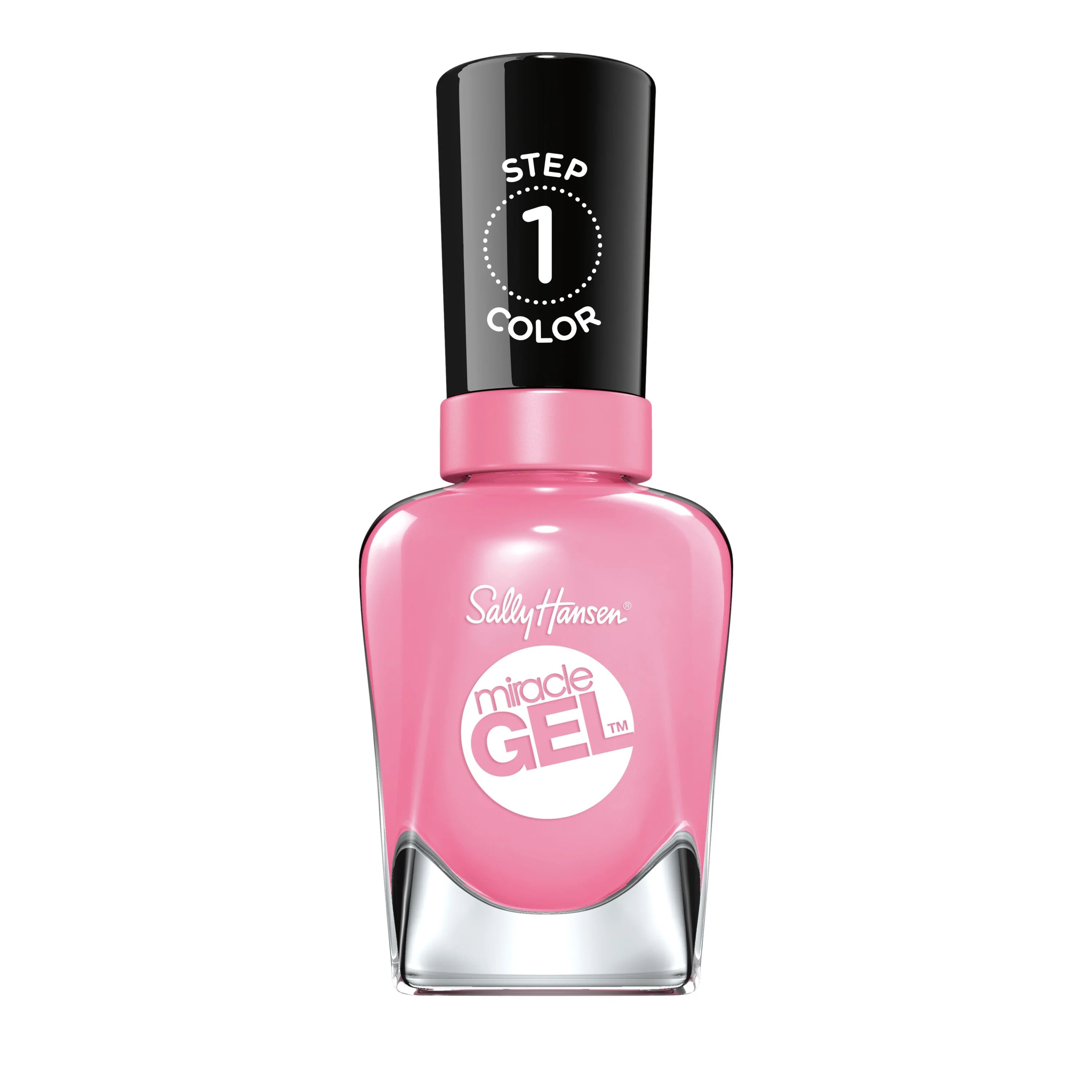 Sally Hansen Miracle Gel Nail Polish, Pink Cadillaquer, 0.5 oz - Walmart.com | Walmart (US)