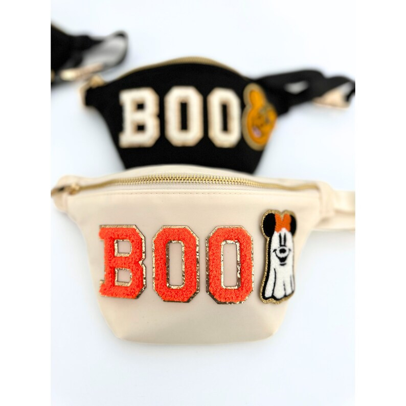 Kids Fanny Pack Disney Halloween Disney Fanny Pack Personalized Chenille Letter Patch Custom Bag ... | Etsy (US)