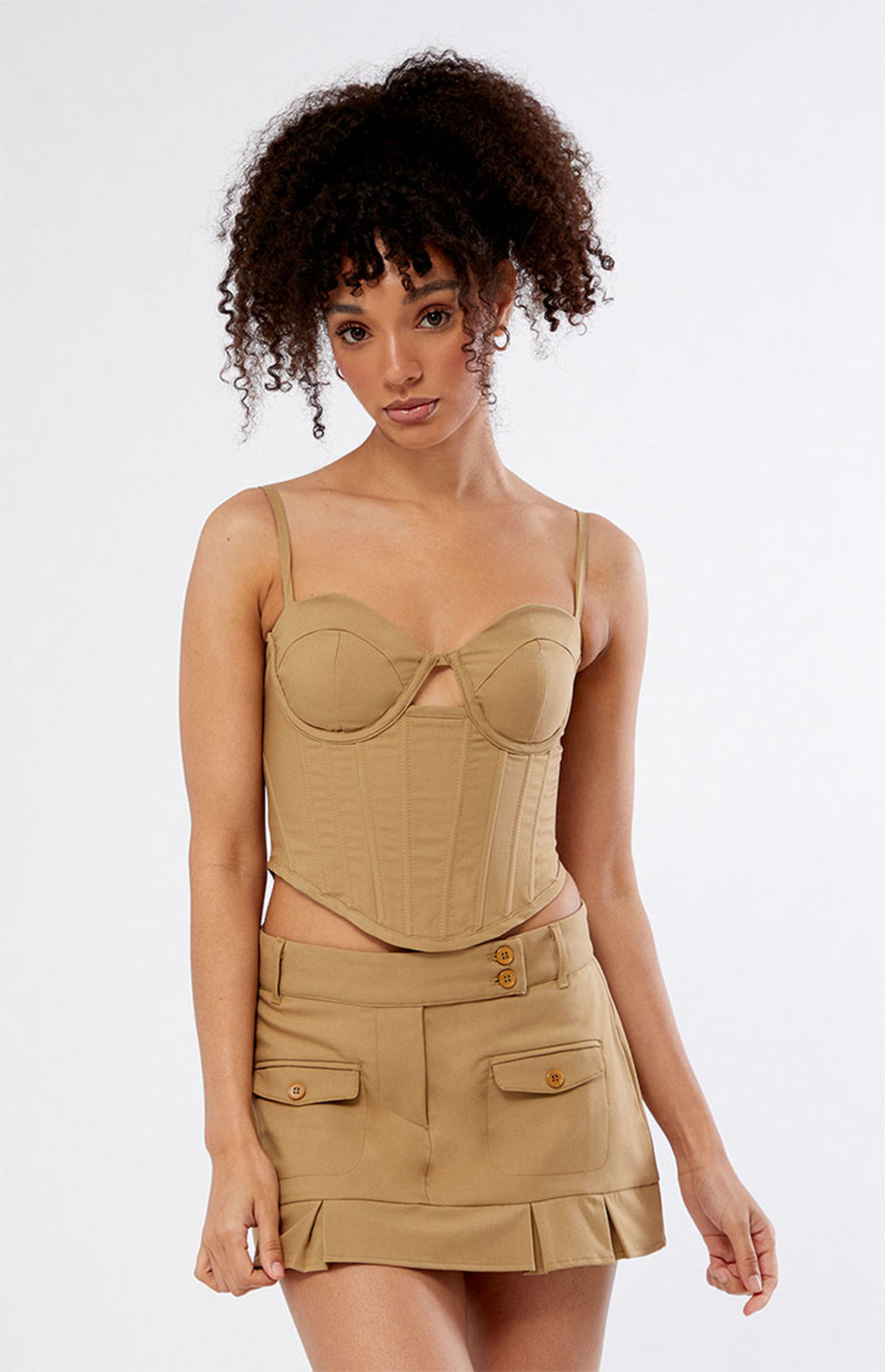 JGR & STN Maeve Corset Top | PacSun