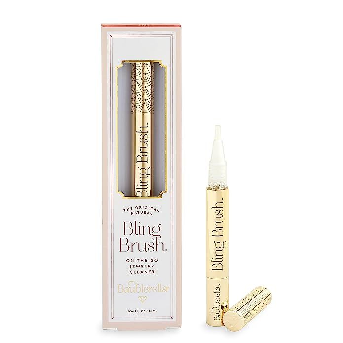 Baublerella Bling Brush The Original Natural On-the-Go Jewelry Cleaner | Amazon (US)