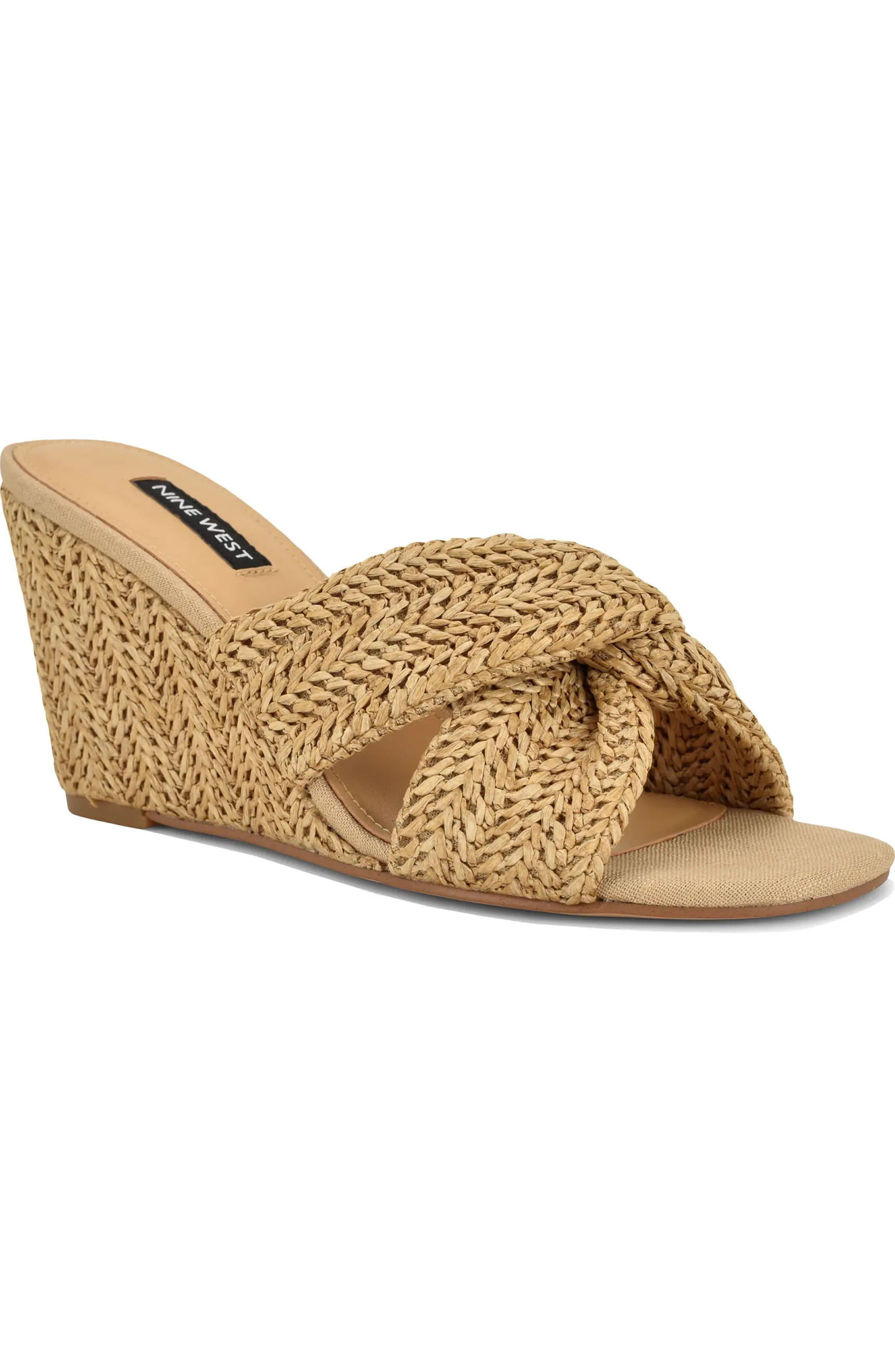 Nine West Nejia Wedge Sandal (Women) | Nordstrom | Nordstrom