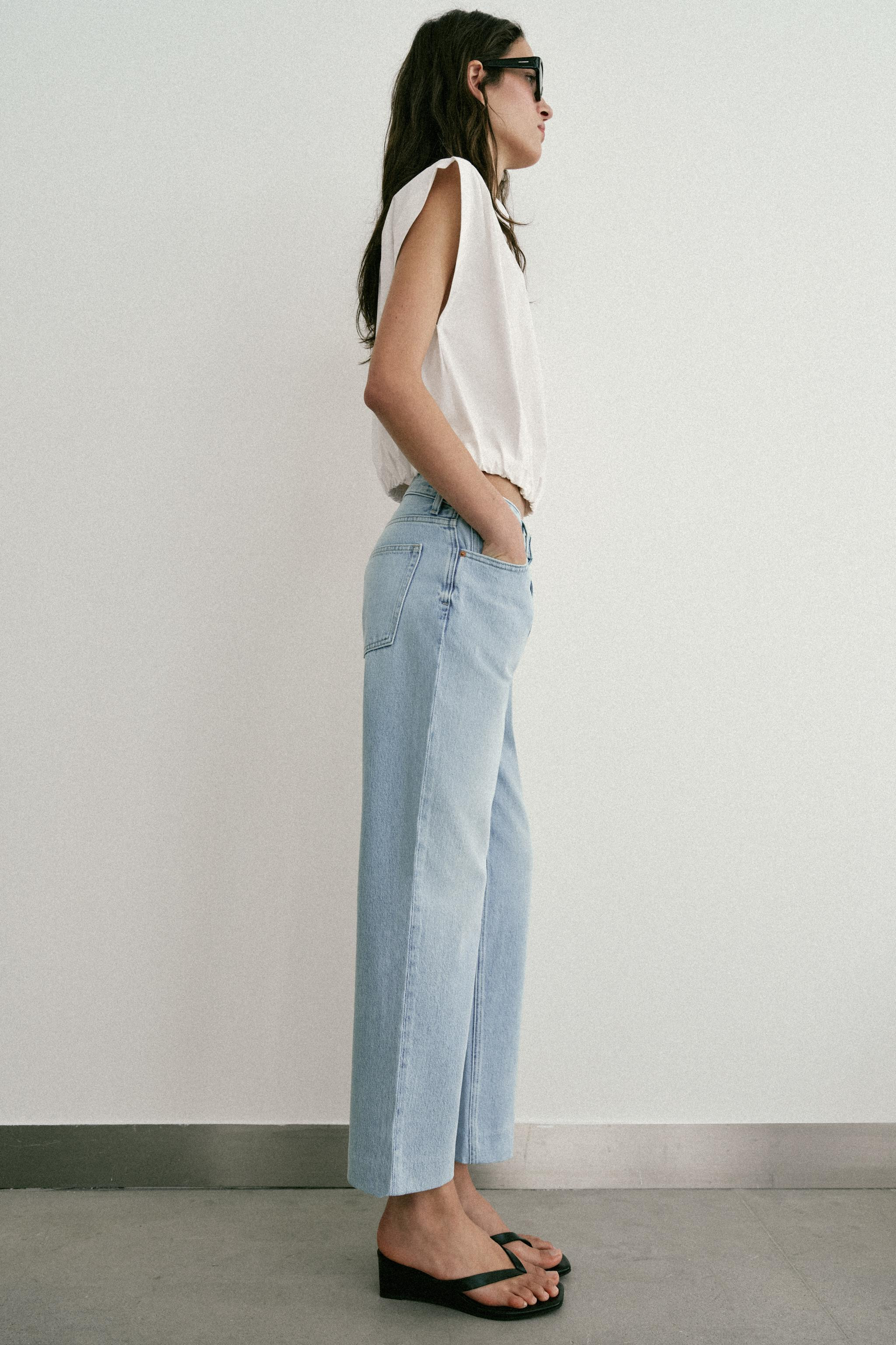 Z1975 SLIM HIGH-WAIST JEANS | Zara UK