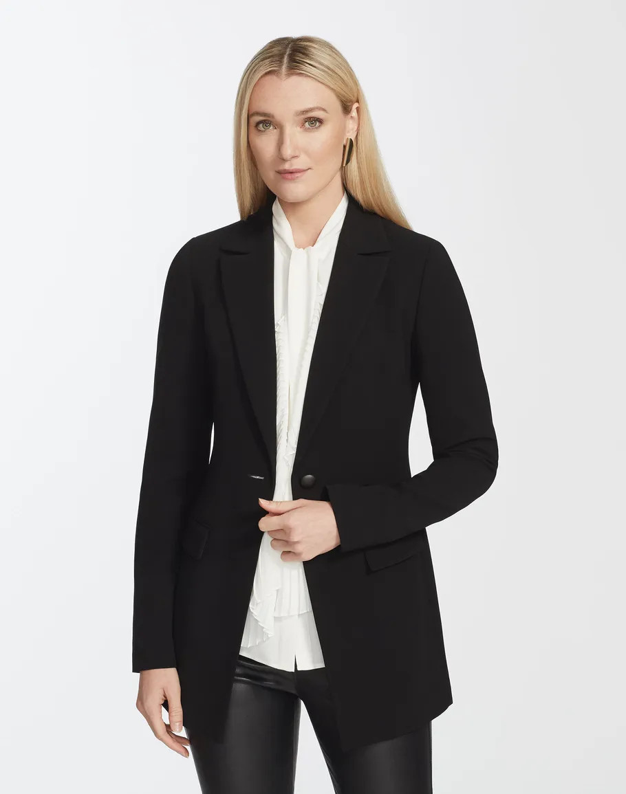 Finesse Crepe Cole Jacket | Lafayette 148 NY
