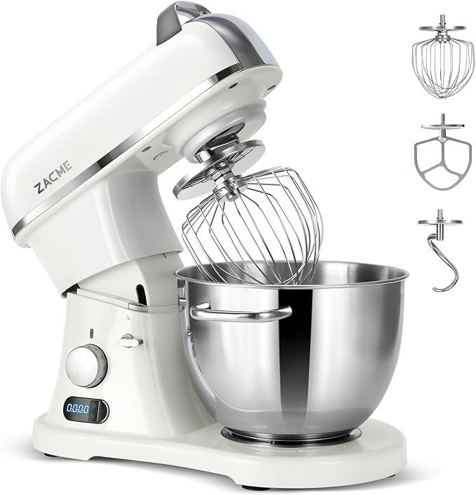 ZACME 8.4QT Commercial Stand Mixer 800W with Aluminum Die Casting Meets the Standard of NSF/ANSI ... | Amazon (US)