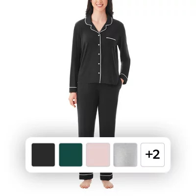 Member's Mark Women's Notch Collar Pajama Set | Sam's Club