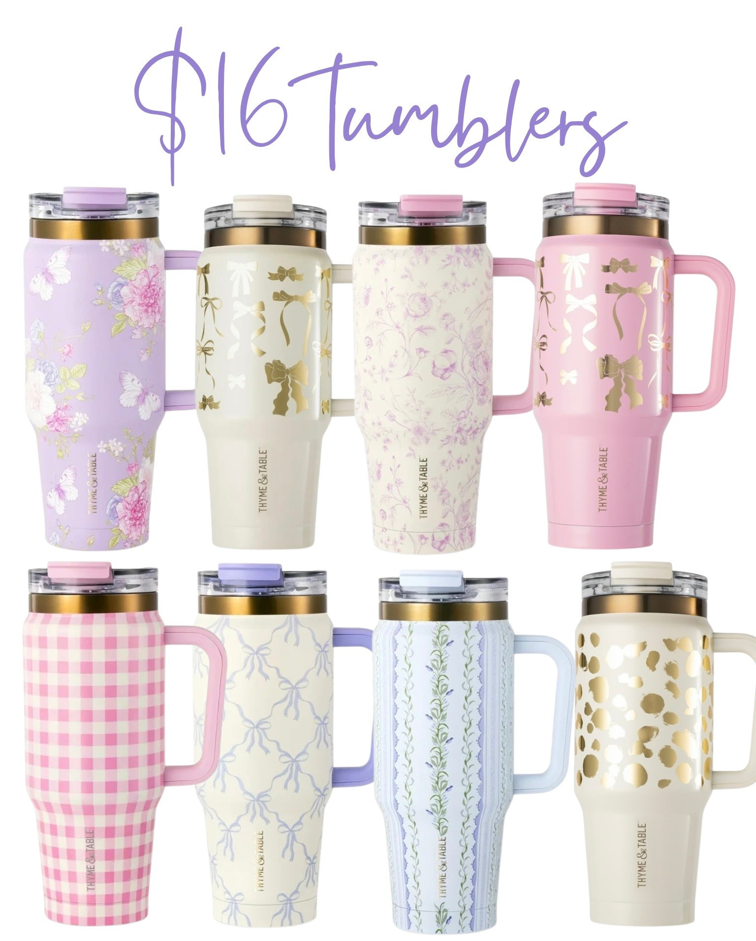 How perfect would these be added to your Mother’s Day gift!! Or just add some candy and a giftcard to this inside of a cup and call it a day 💐