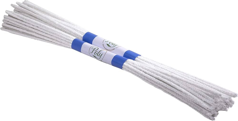 16 Inch Long Soft Bristle Pipe Cleaner 48 Count | Amazon (US)