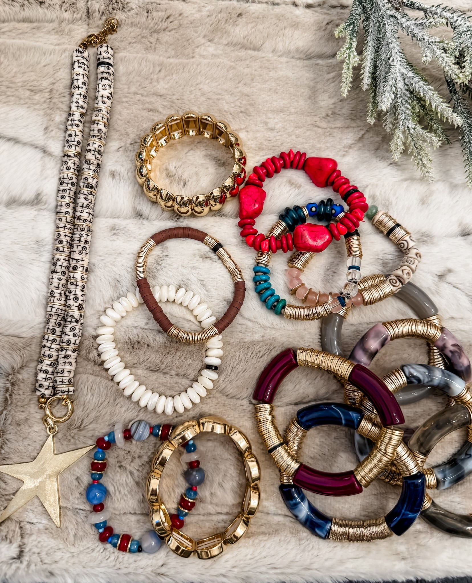 Code HOUSEOFLEO30 thru 11/12
Star necklace, beaded bracelets

#LTKFindsUnder100 #LTKSaleAlert #LTKFindsUnder50