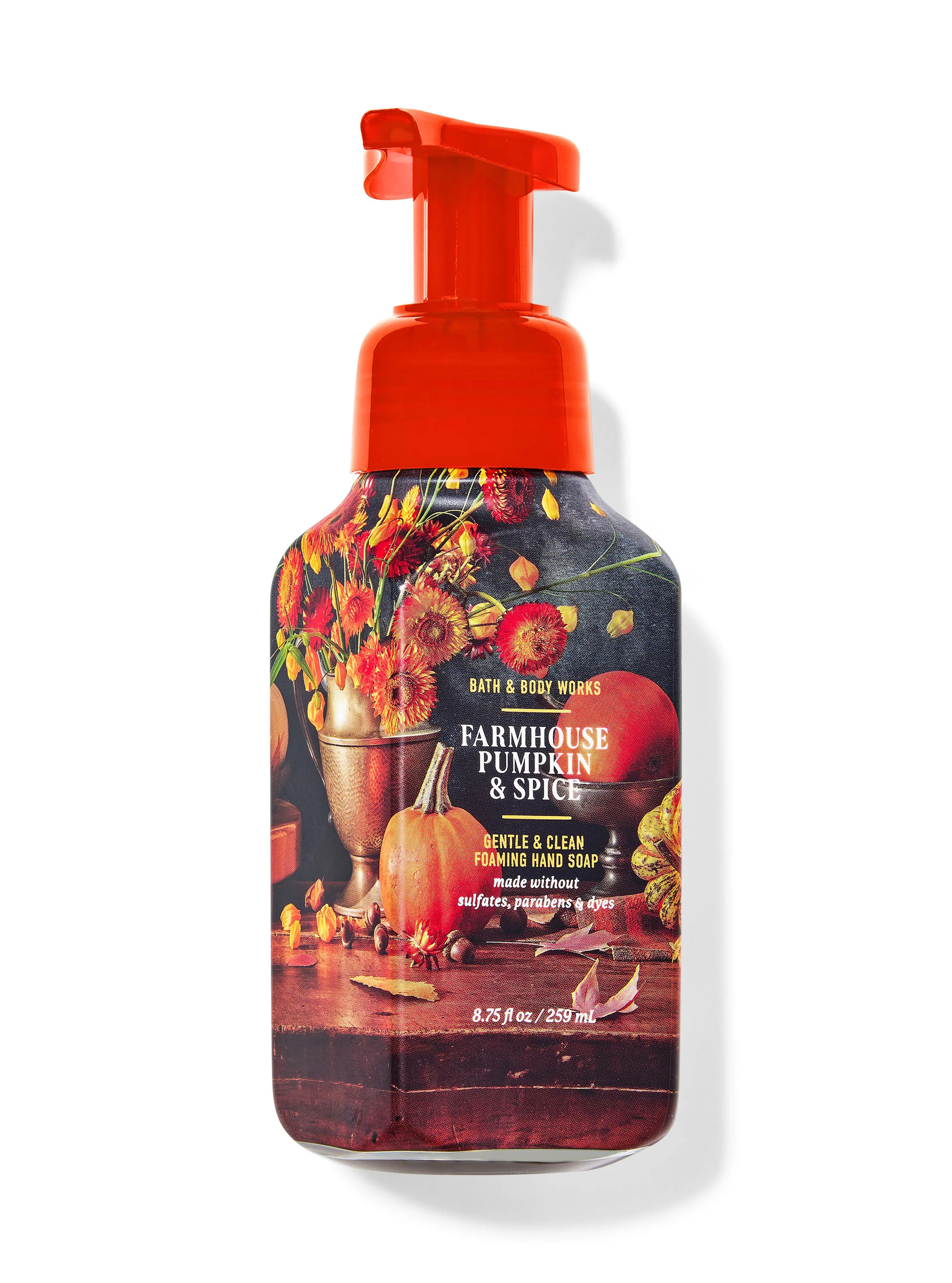 Farmhouse Pumpkin & Spice


Gentle & Clean Foaming Hand Soap | Bath & Body Works