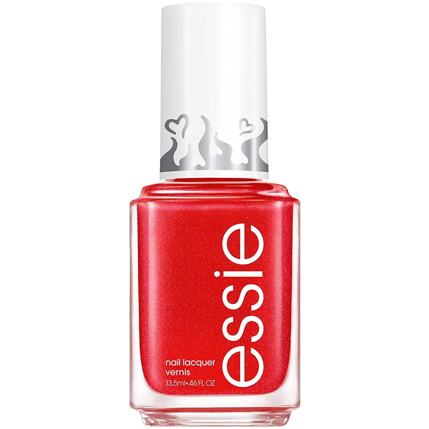 Essie Salon-Quality Nail Polish, 8-free Vegan, Valentines Day 2023 collection, Red, U Wish, 0.46 ... | Amazon (US)