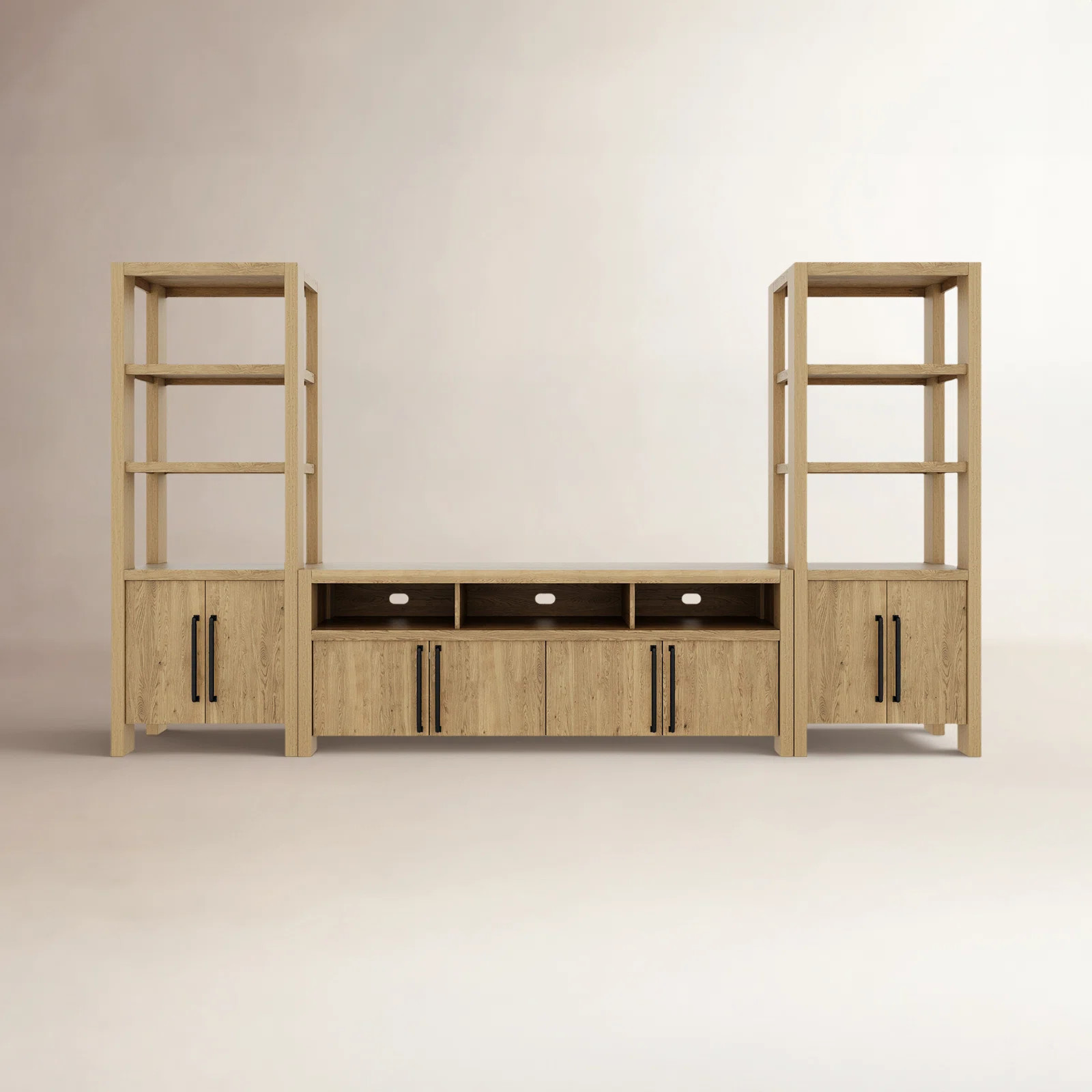 Millwood Pines Laroche Entertainment Wall Unit | Birch Lane | Birch Lane