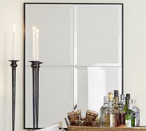 Brinkley Paneled Accent Mirror | Pottery Barn (US)