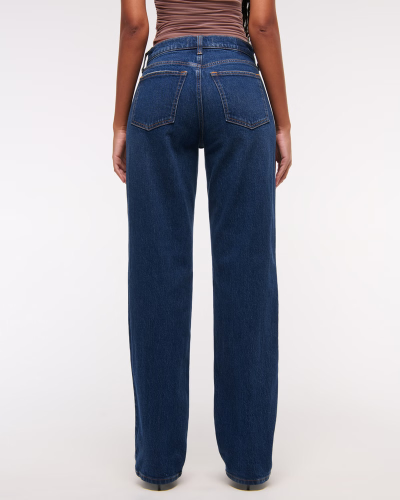 Women's Curve Love Low Rise Baggy Jean | Women's Bottoms | Abercrombie.com | Abercrombie & Fitch (US)