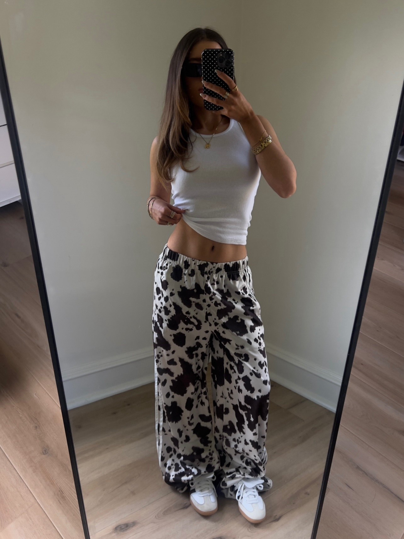 🐄🐄 track pants of my dreams, wearing a size small for a baggy fit!

#LTKFindsUnder100 #LTKSeasonal #LTKStyleTip