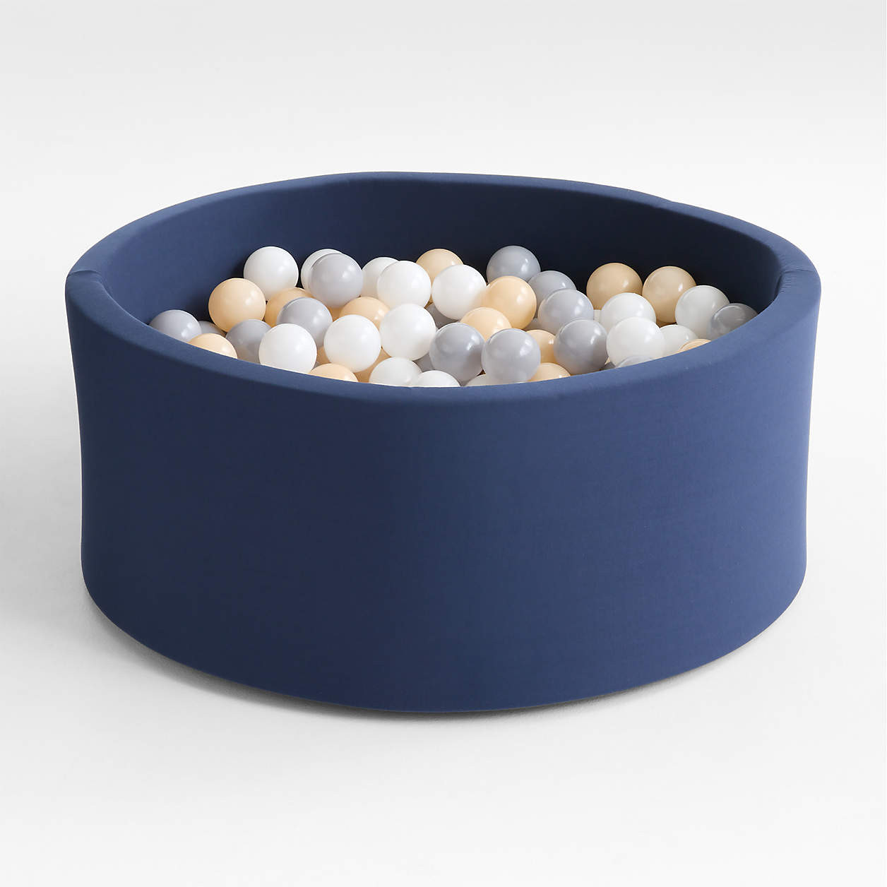 Baby and Toddler Natural Pop-Up Ball Pit with Neutral Balls + Reviews | Crate & Kids | Crate & Barrel