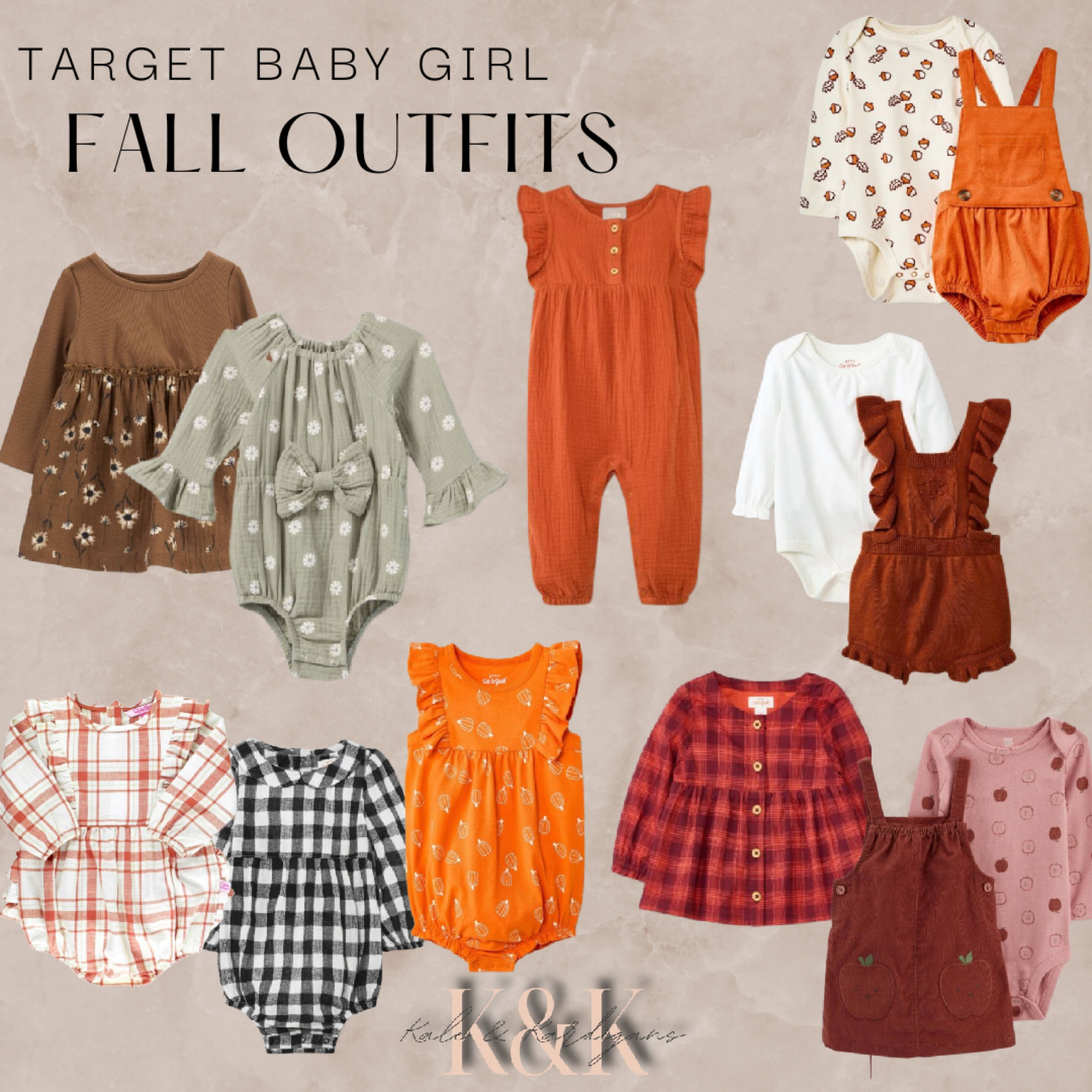 Fall baby girl looks from Target!
All 20% off right now too! 

#LTKsalealert #LTKSeasonal #LTKbaby