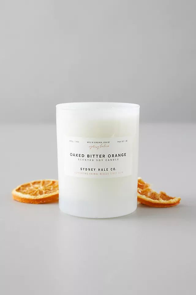 Sydney Hale Candle, Oaked Bitter Orange | Anthropologie (US)