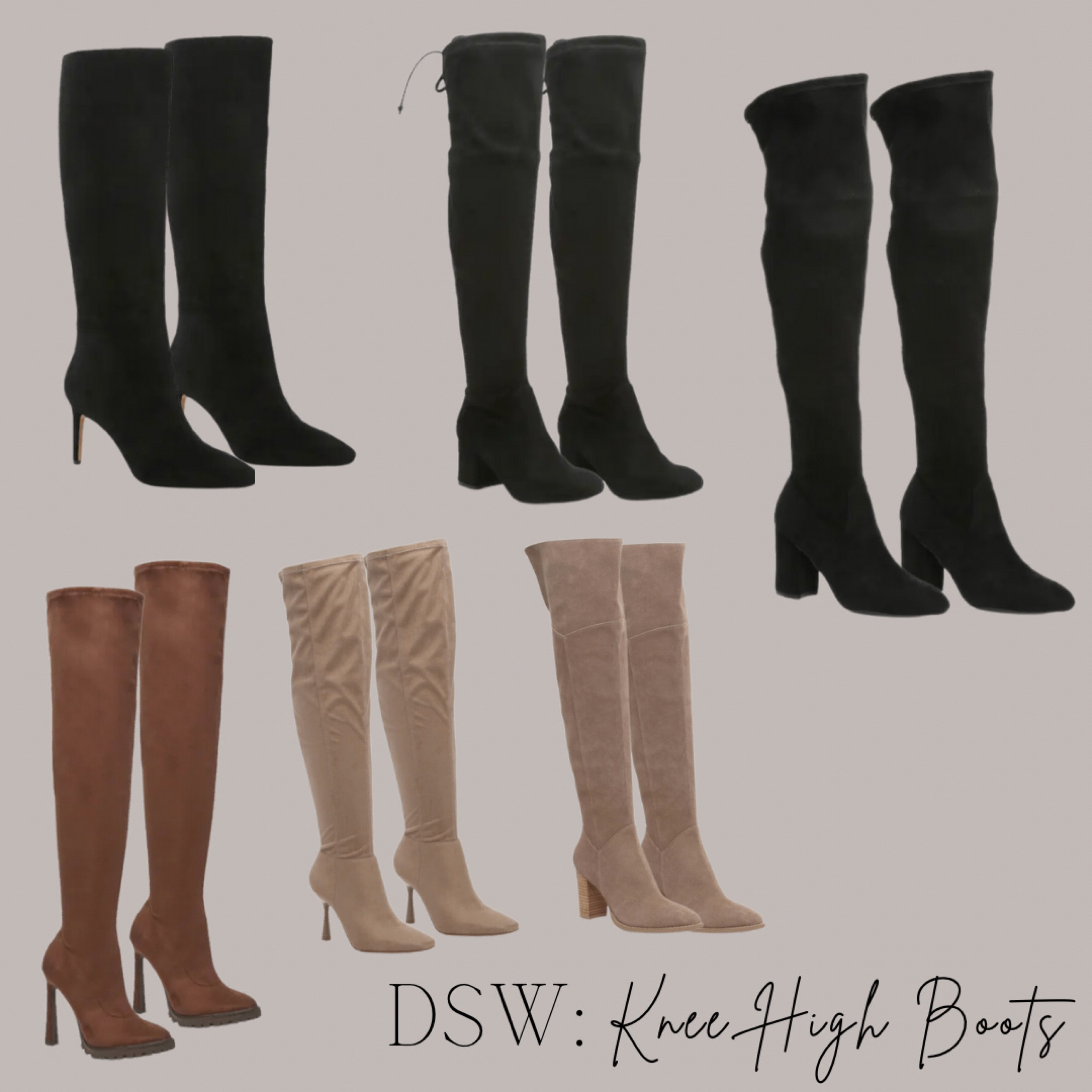 Crown vintage over deals the knee boot