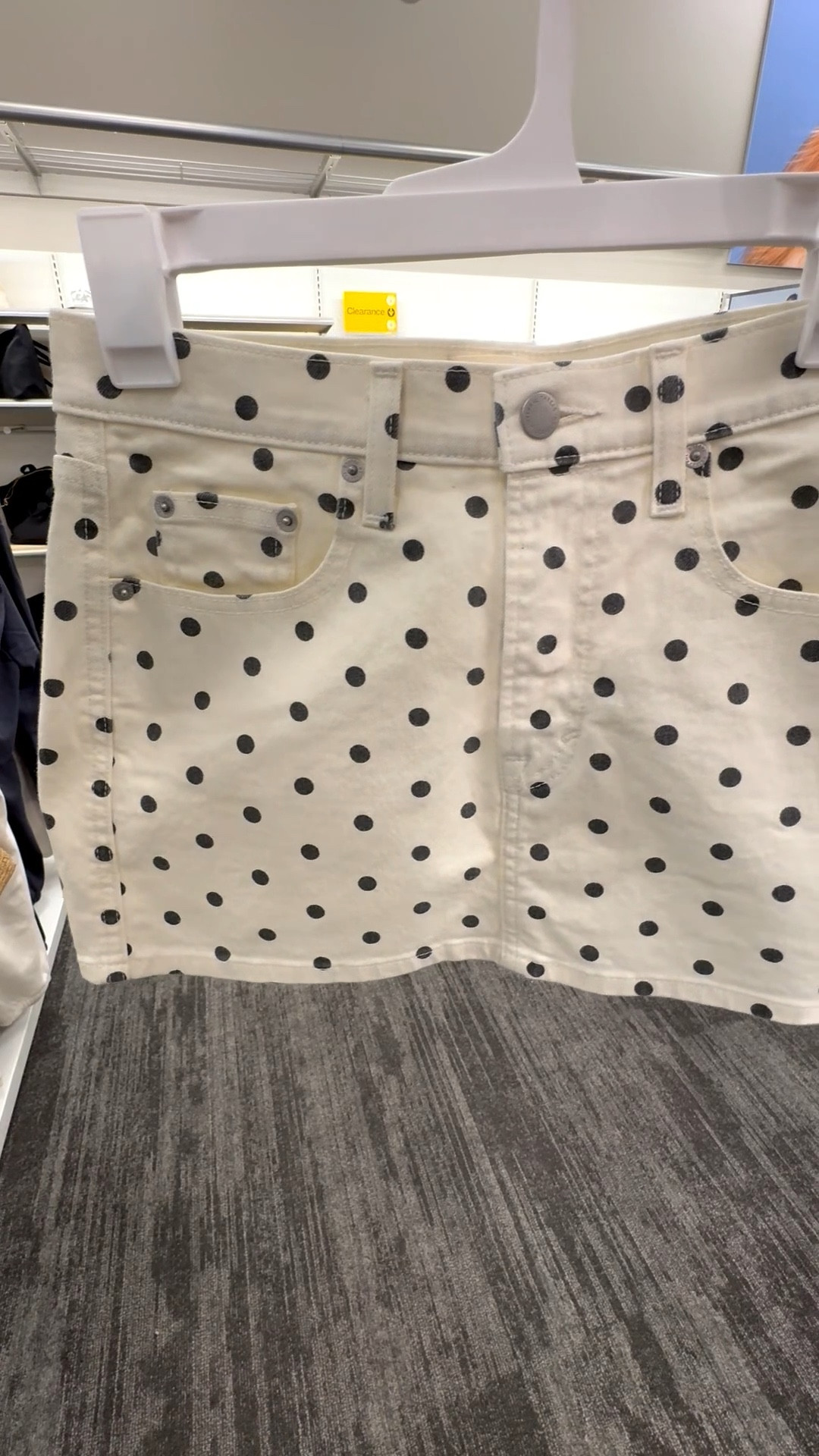 Target Polka Dot Skirt | Denim Skirt | Spring Outfit | White Denim Skirt

#LTKspringtrends #LTKootd #LTKSeasonal