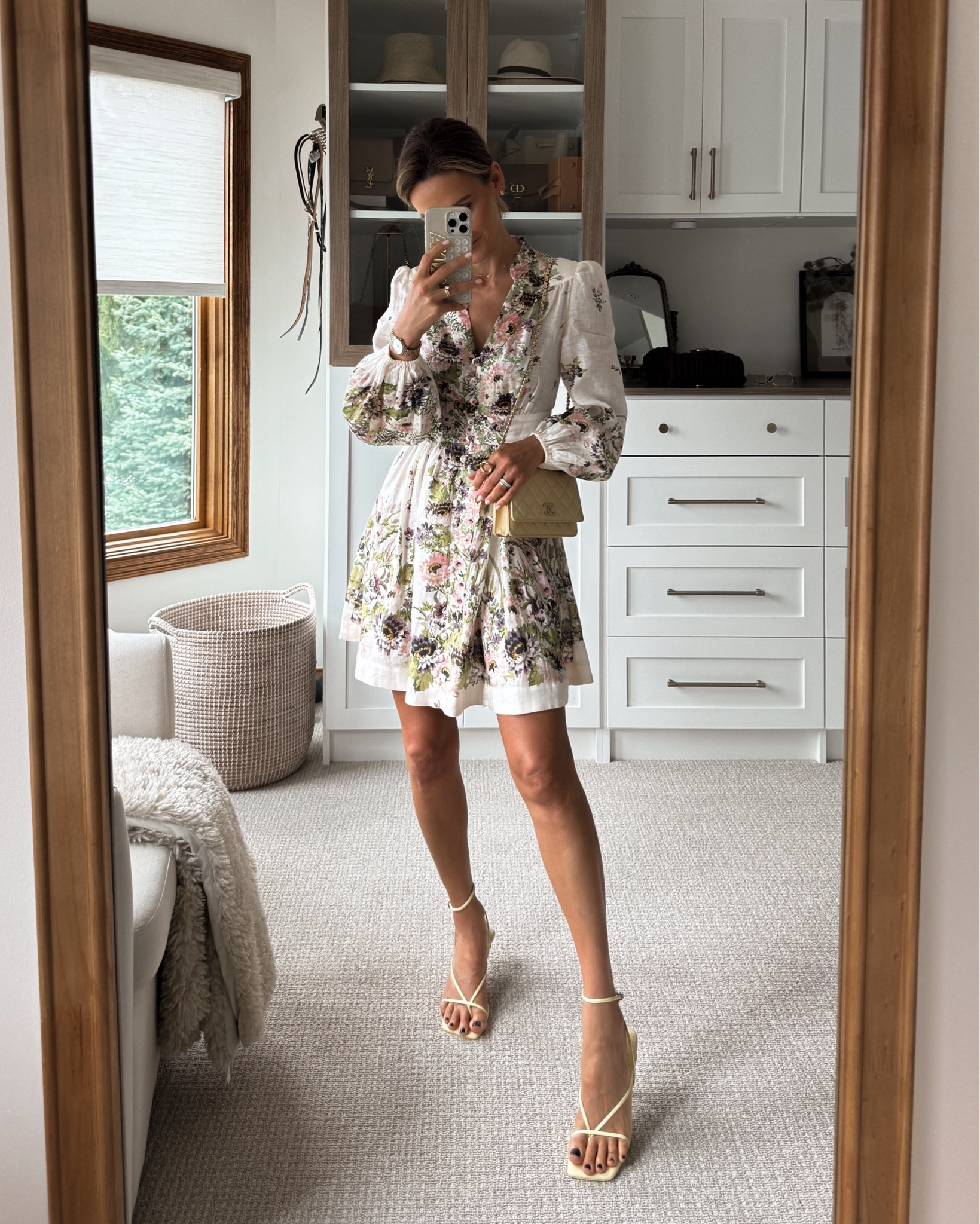 halliday plunge mini dress Zimmerman Halliday Plunge Mini Dress by Zimmermann