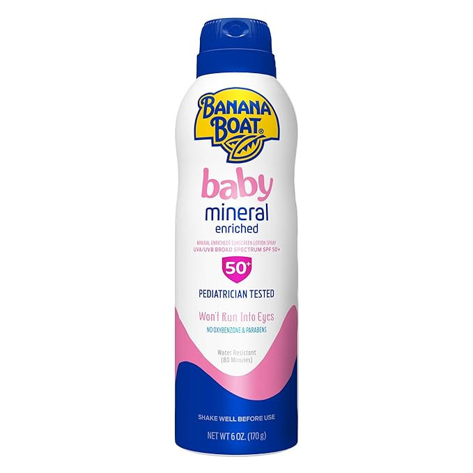Banana Boat Simply Protect Tear Free, Reef Friendly Sunscreen Lotion Spray for Baby, Broad Spectr... | Amazon (US)