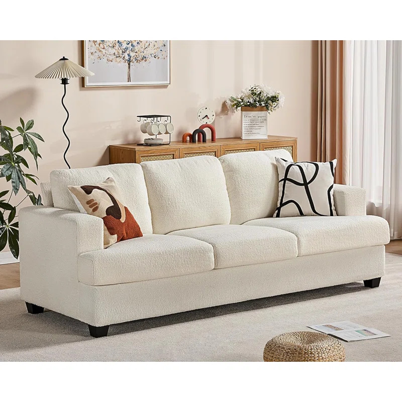 Berlinde 89" Upholstered 3 Seater Sofa | Wayfair North America
