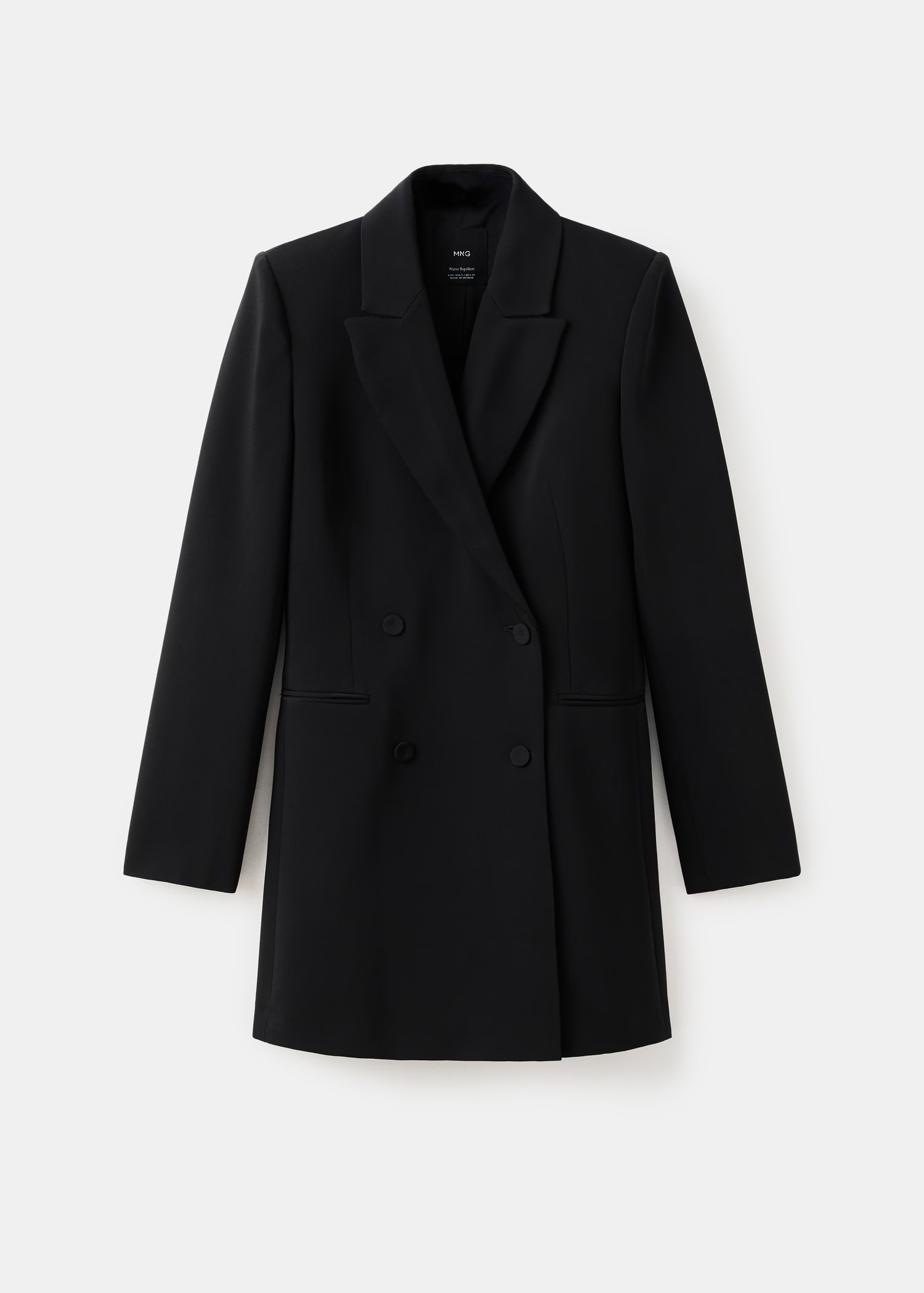Double-breasted blazer-style dress - Women | MANGO United Kingdom | MANGO (UK)