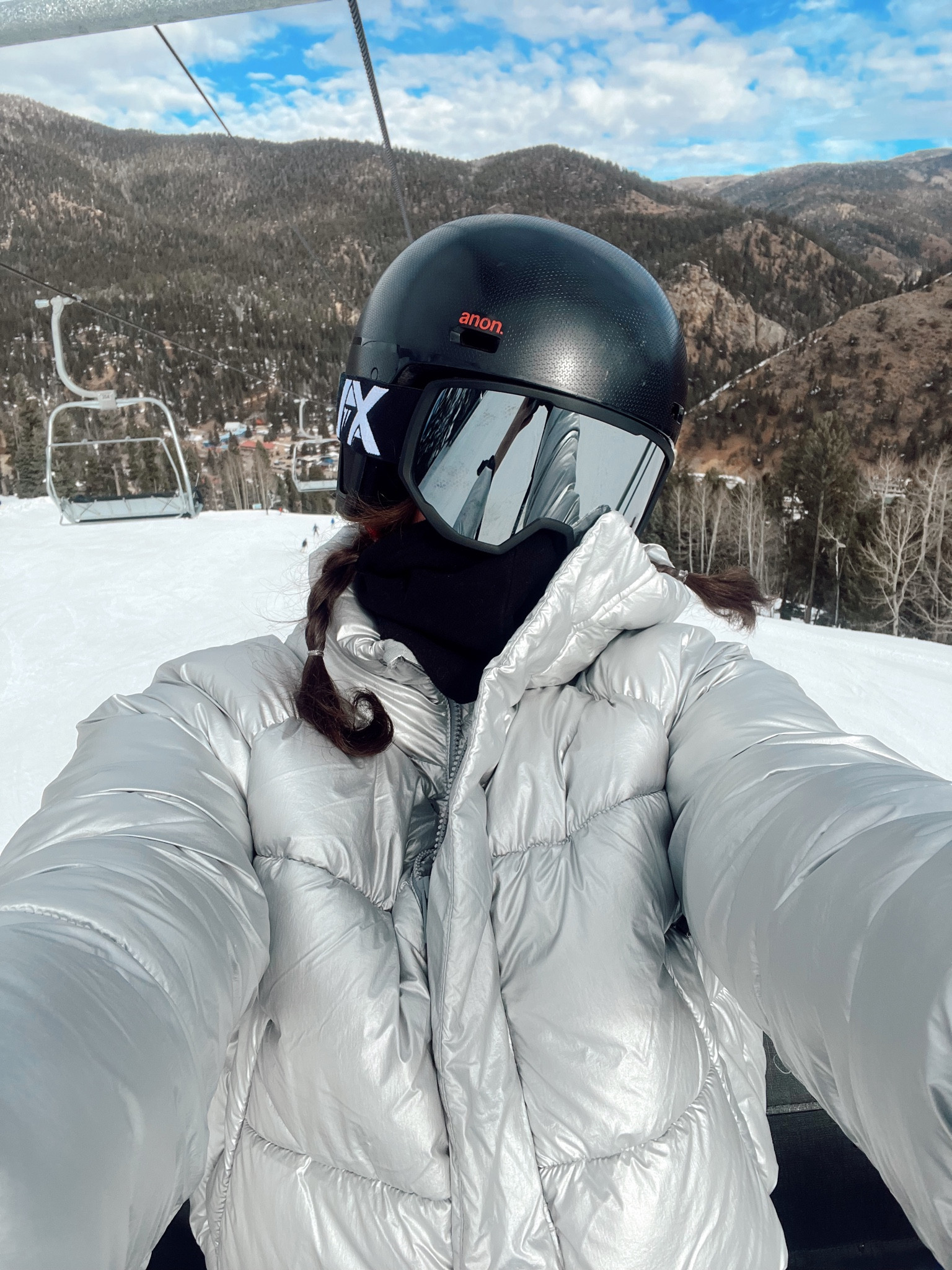 my ski jacket + accessories! 

Ski outfit, ski jacket, cute ski jacket, silver ski jacket, apres, ski fit, ski ootd, ski accessories, winter outfit  #LTKHoliday 

#LTKSeasonal #LTKfindsunder50