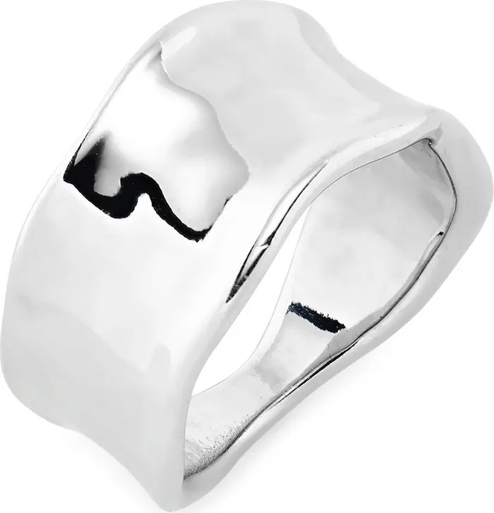 NORDSTROM RACK Molten Wide Band Ring | Nordstromrack | Nordstrom Rack