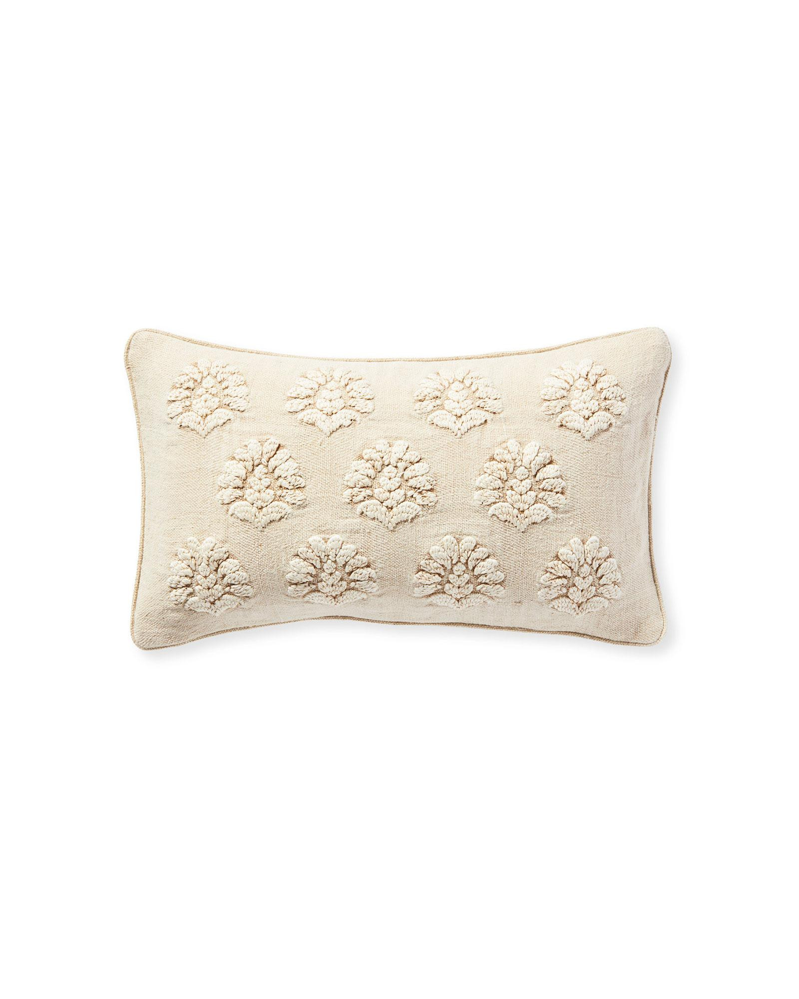 Miramonte Pillow Cover \u2013 12" x 21" - Natural | Serena & Lily | Serena and Lily