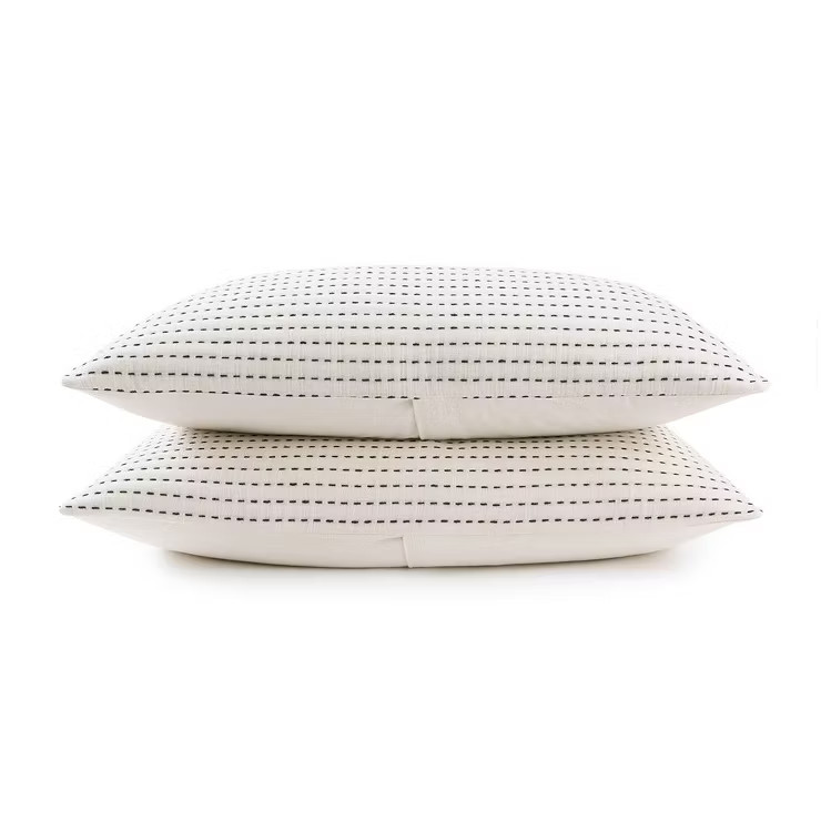 Pick Stitch Cotton Sham Set - Standard Textile Home | Target