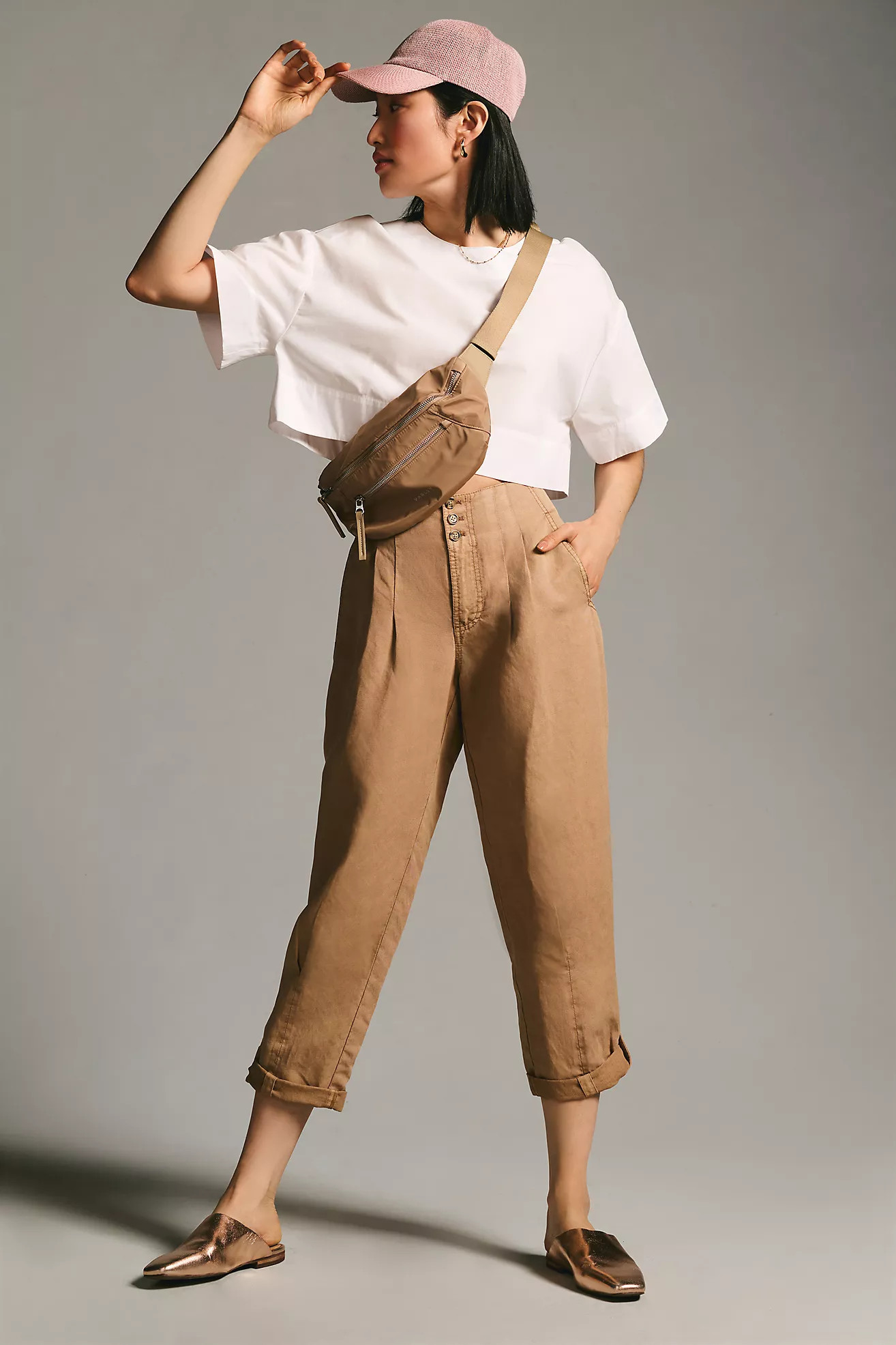 Marrakech Nicola Pleated Pants | Anthropologie (US)