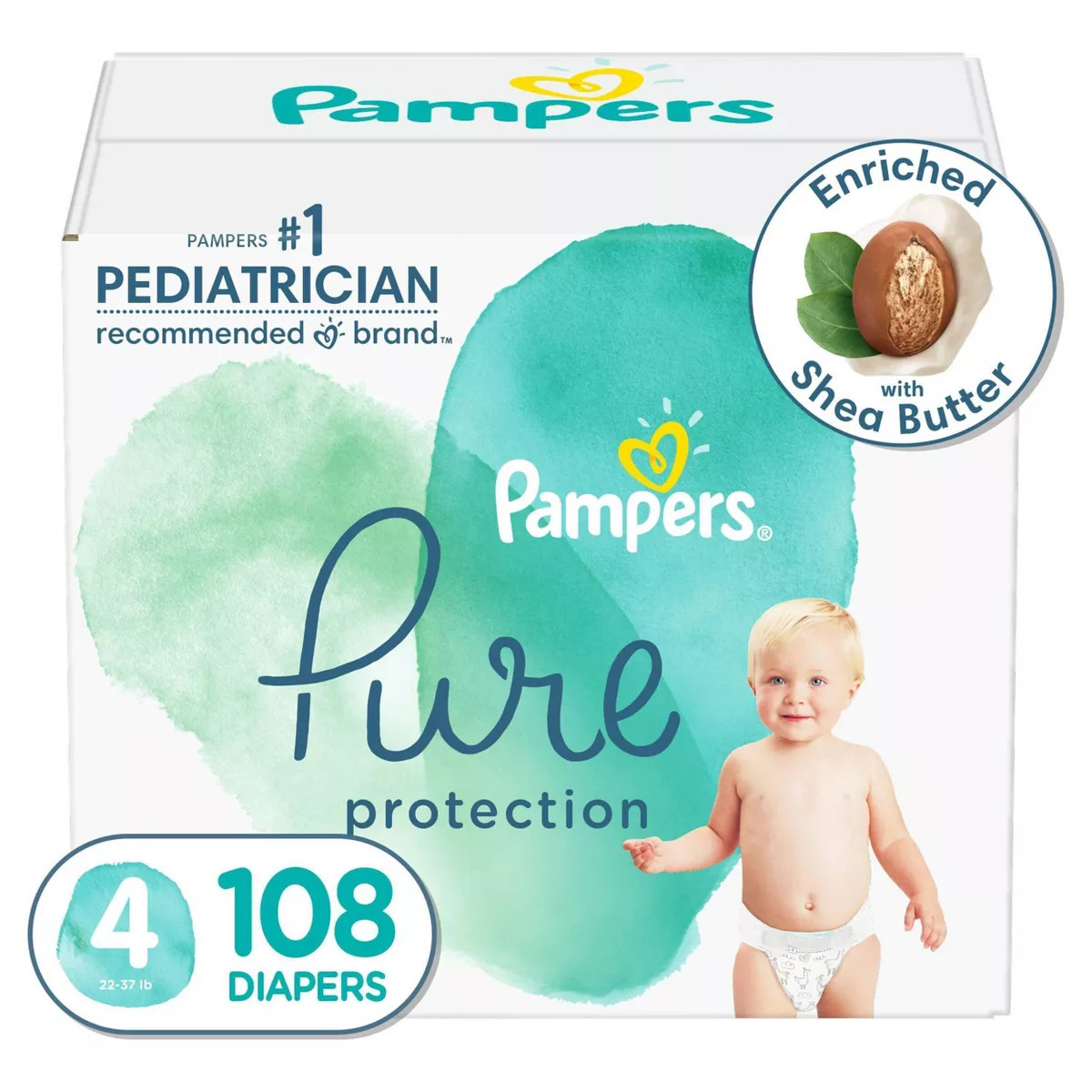 Pampers Pure Protection Diapers - (Select Size and Count) | Target