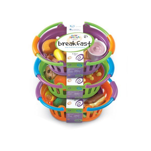 Learning Resources New Sprouts Breakfast, Lunch and Dinner, 3 Baskets, 56 Pieces - Walmart.com | Walmart (US)
